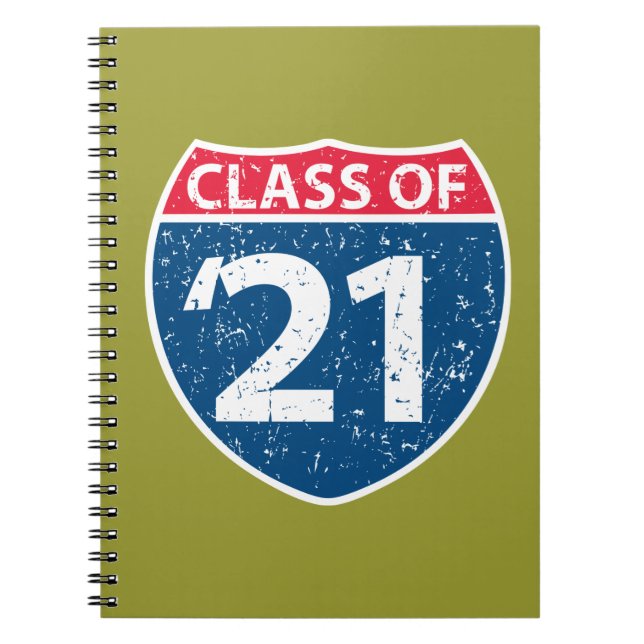 Interstate Class of '21 Notebook (Front)