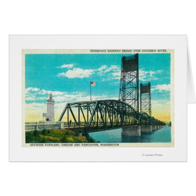 Interstate Highway Bridge over Columbia River (Front Horizontal)