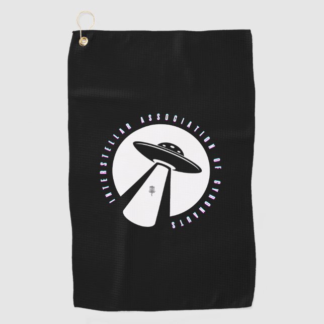 Interstellar Association of Gyronauts Disc Towel (Front)