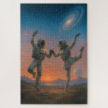 Interstellar Ballet on Alien Planet