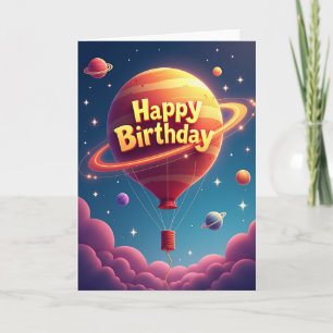 Interstellar Birthday Card