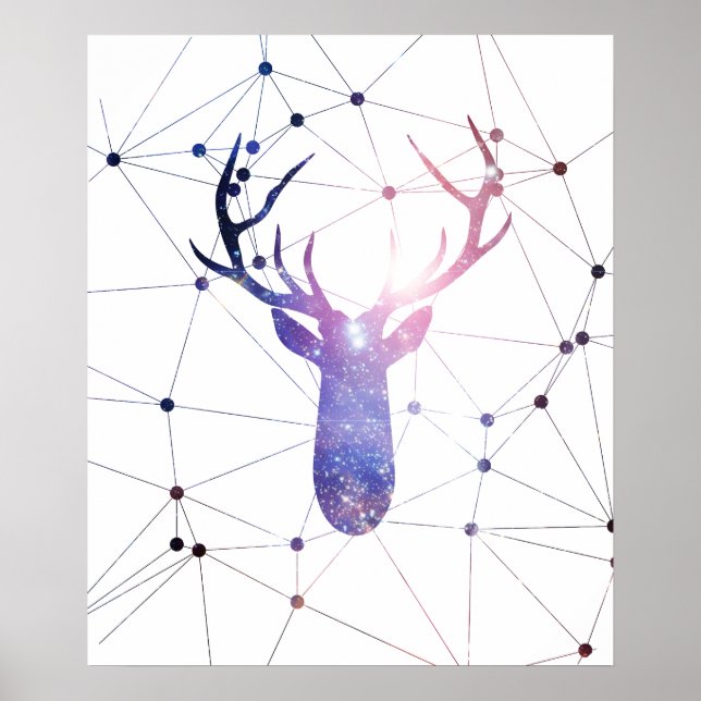 Interstellar deer poster (Front)