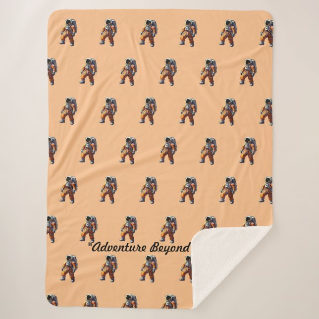 "Interstellar Explorations" Sherpa Blanket (Front)