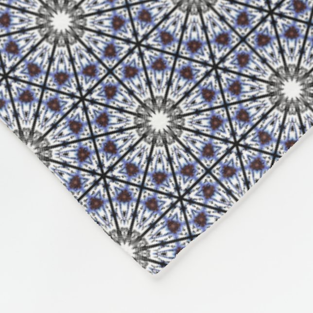 Interstellar Explosion  Fleece Blanket (Corner)