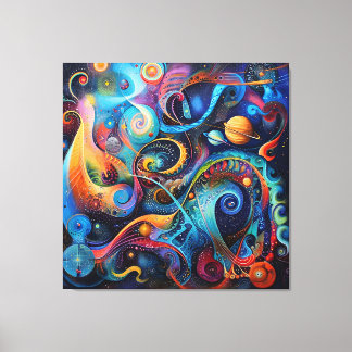 Interstellar Rhapsody Canvas Print
