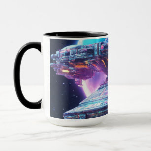 Interstellar spaceship  mug