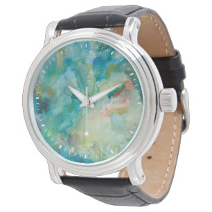 Interstellar Teal Blue Sky Watch