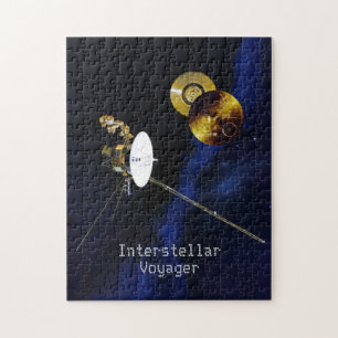 Interstellar Voyager Spacecraft Jigsaw Puzzle
