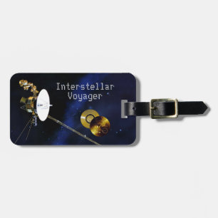 Interstellar Voyager Spacecraft Luggage Tag