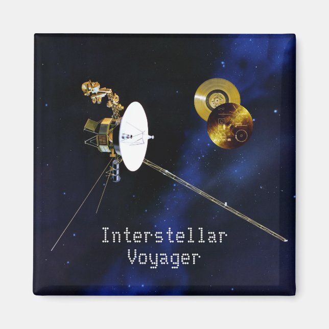 Interstellar Voyager Spacecraft Magnet (Front)
