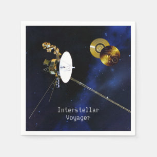 Interstellar Voyager Spacecraft Napkin