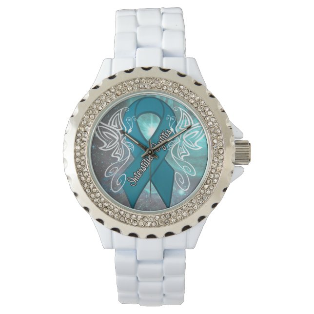 "Interstitial Cystitis Awareness" eWatch Watch (Front)