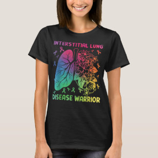 Interstitial Lung Disease Warrior Ribbons T-Shirt