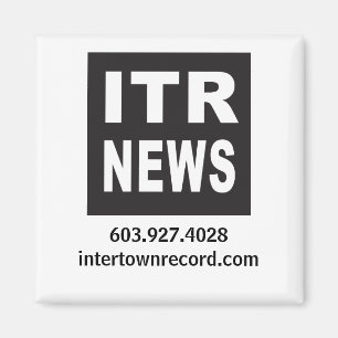 InterTown Record Square Magnet