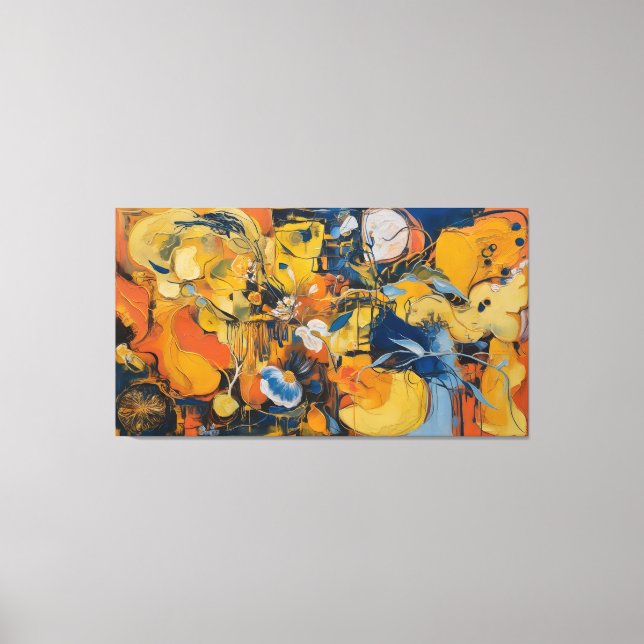 Intertwined Energies Canvas Print (Front)