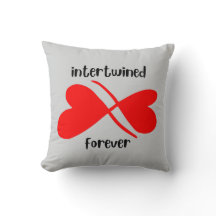Intertwined Forever Pillow