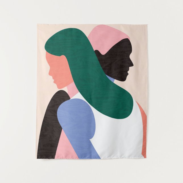 Intertwined Identities Tapestry (Front)