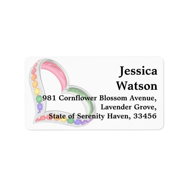 🌈Intertwined in Prride Address Label (Front)