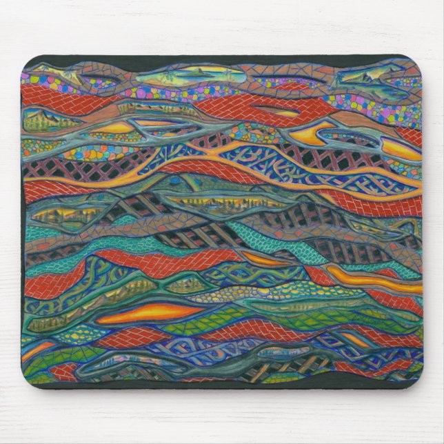 Intertwined ONE Mouse Mat (Front)