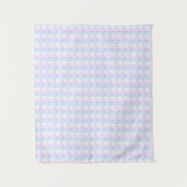 Intertwining Abstract       Tapestry (Front)