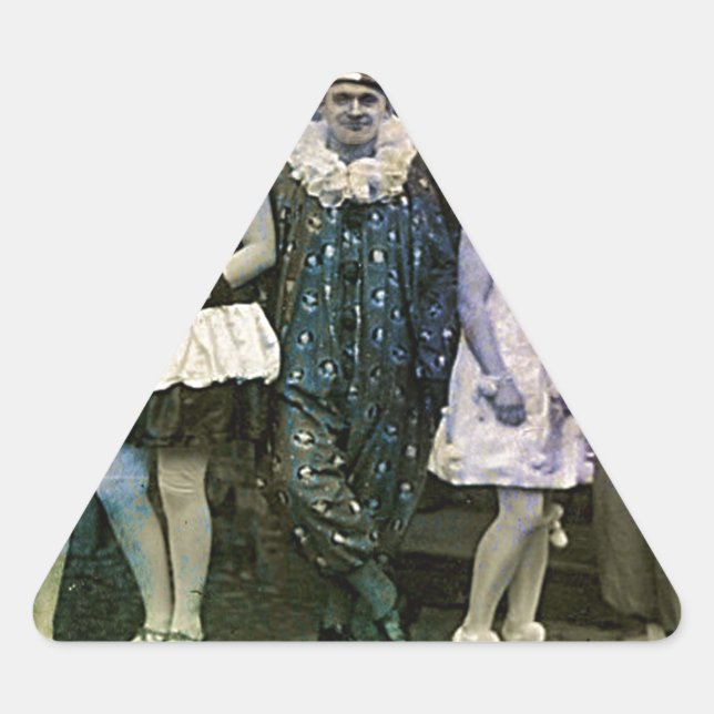 Interval at the Circus Triangle Sticker (Front)