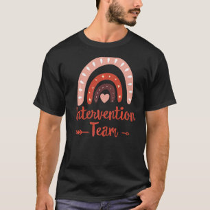 Intervention Squad Tribe Rti Team Response Teacher T-Shirt