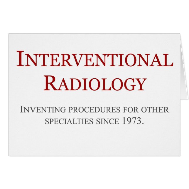 Interventional Radiology (Front Horizontal)