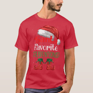 Interventionist Santa Favourite Claus Christmas fu T-Shirt