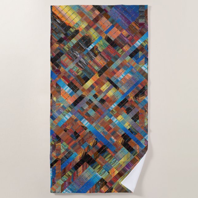 Interwoven  beach towel (Front)