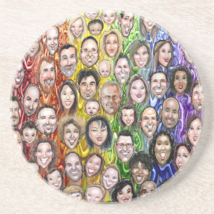 Interwoven Humanity Coaster