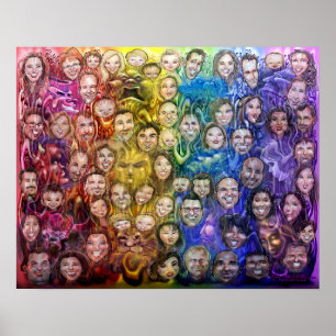 interwoven Kaleidoscope of Emotion Poster