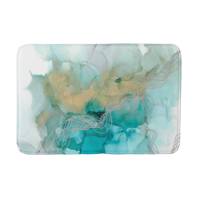 Interwoven Metallics Bath Mat (Front)
