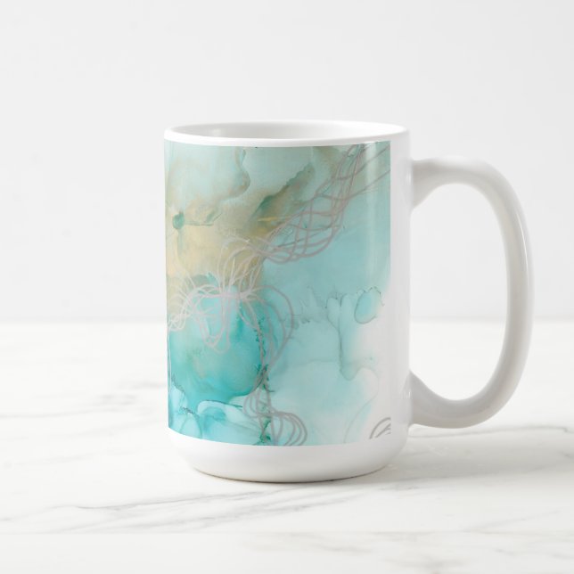 Interwoven Metallics Coffee Mug (Right)