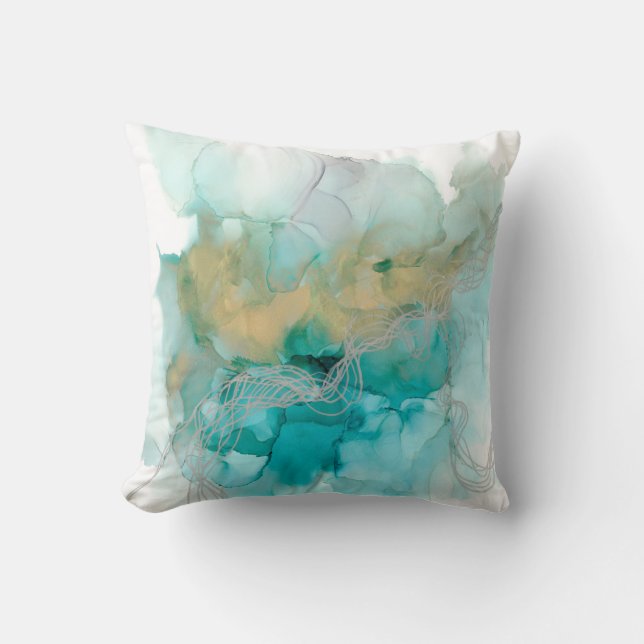 Interwoven Metallics Cushion (Front)
