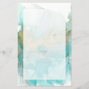 Interwoven Metallics Stationery