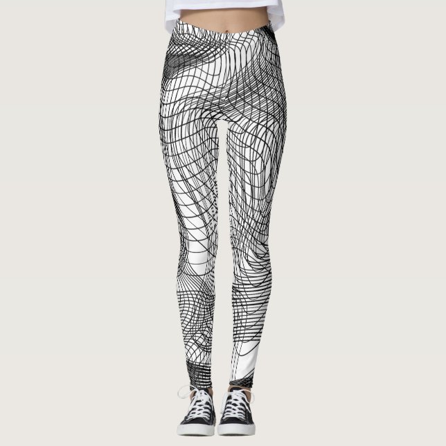 Interwoven Tapestry of Time Women Leggings (Front)