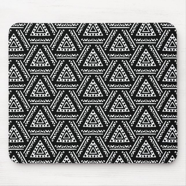 Interwoven Triangles v1 Mouse Mat (Front)