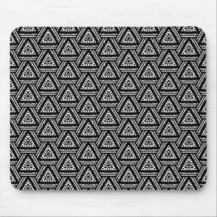 Interwoven Triangles v2 Mouse Mat