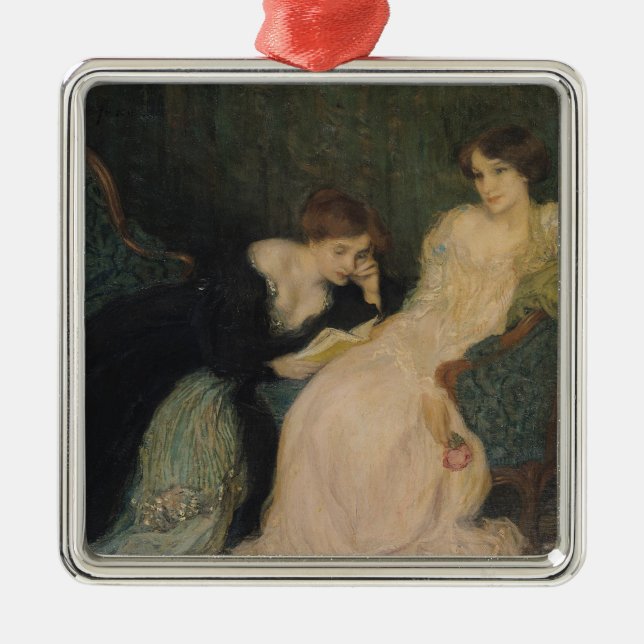 Intimacy Metal Tree Decoration (Front)