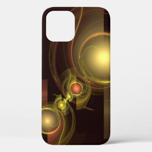 Intimate Connection Abstract Art iPhone 12 Case