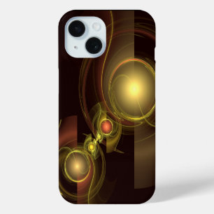 Intimate Connection Abstract Art iPhone 15 Case