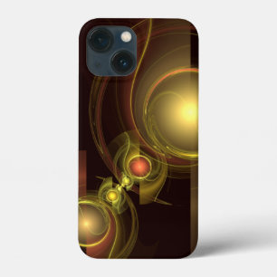 Intimate Connection Abstract Art iPhone 13 Mini Case
