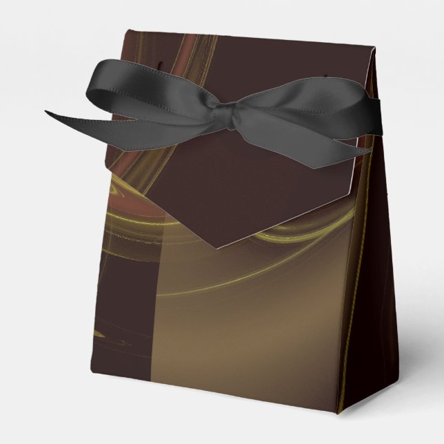 Intimate Connection Abstract Art Favour Box (Front Side)