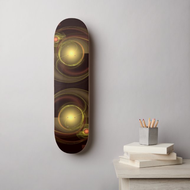 Intimate Connection Abstract Art Skateboard (Wall Art)