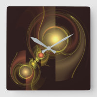 Intimate Connection Abstract Art Square