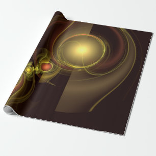 Intimate Connection Abstract Art Wrapping Paper