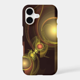 Intimate Connection Golden Energy Abstract Art