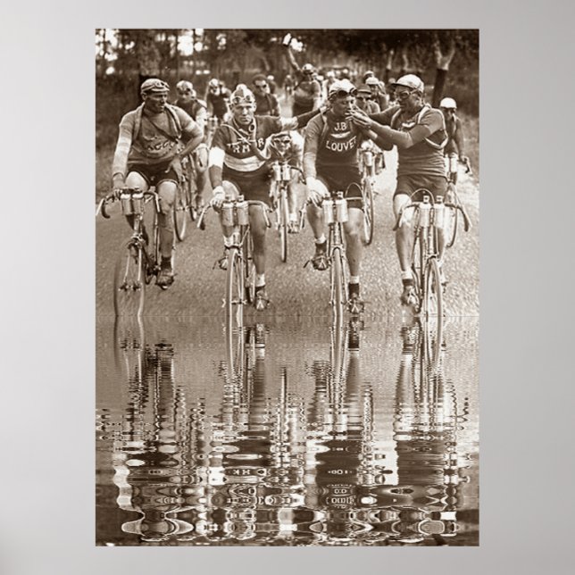 INTIMATE PORTRAIT OF THE TOUR DE FRANCE Reflection Poster (Front)