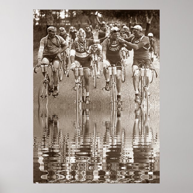 INTIMATE PORTRAIT OF THE TOUR DE FRANCE Reflection Poster (Front)
