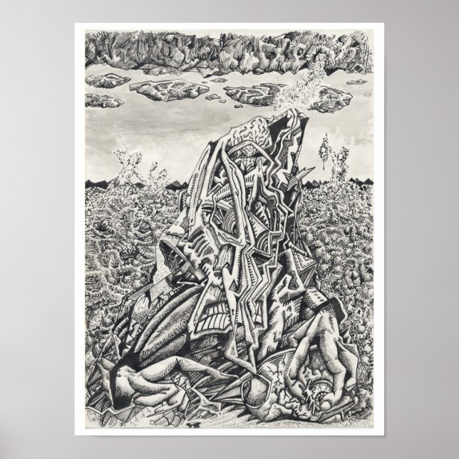 Intimidation, by Brian Benson Poster (Front)